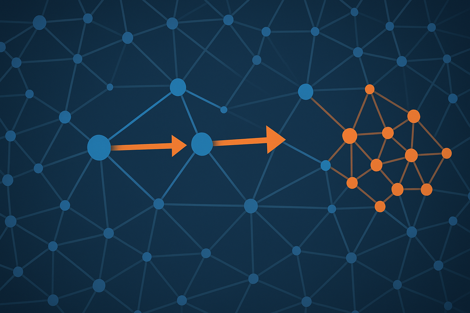 An Alternative Expression of Message Passing on Networks